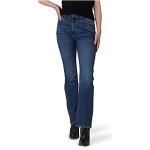Wrangler Women 20W x 34 Dark Wash Boot Cut Western Rodeo Denim Jeans